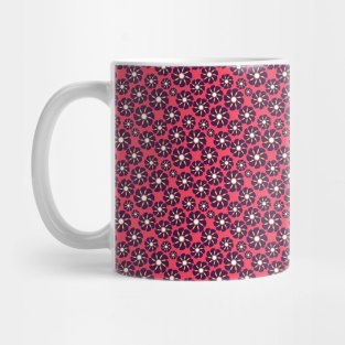 Pink Floral Pattern Mug